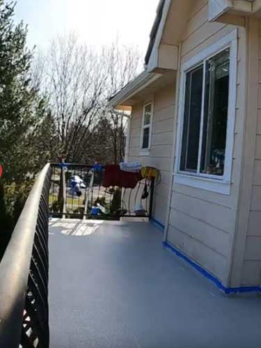 fluid roof coatings and balcony coatings